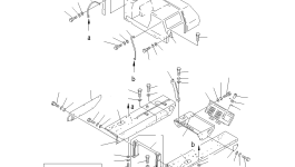 Кронштейн 130-54-72260 Komatsu