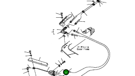 Клипса 124-62-62920 Komatsu