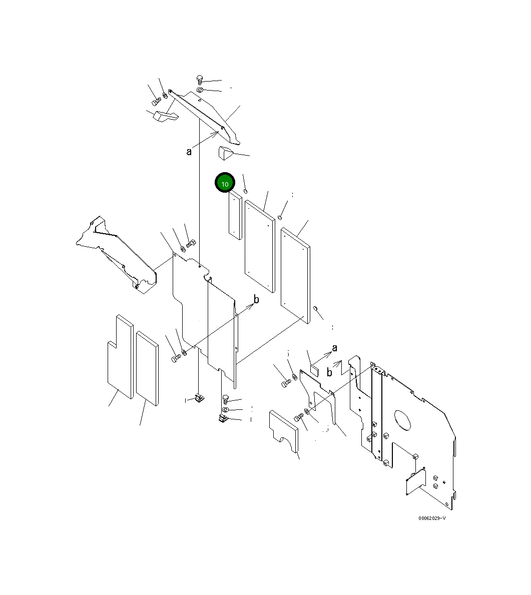 Лист 20Y-54-72351 Komatsu
