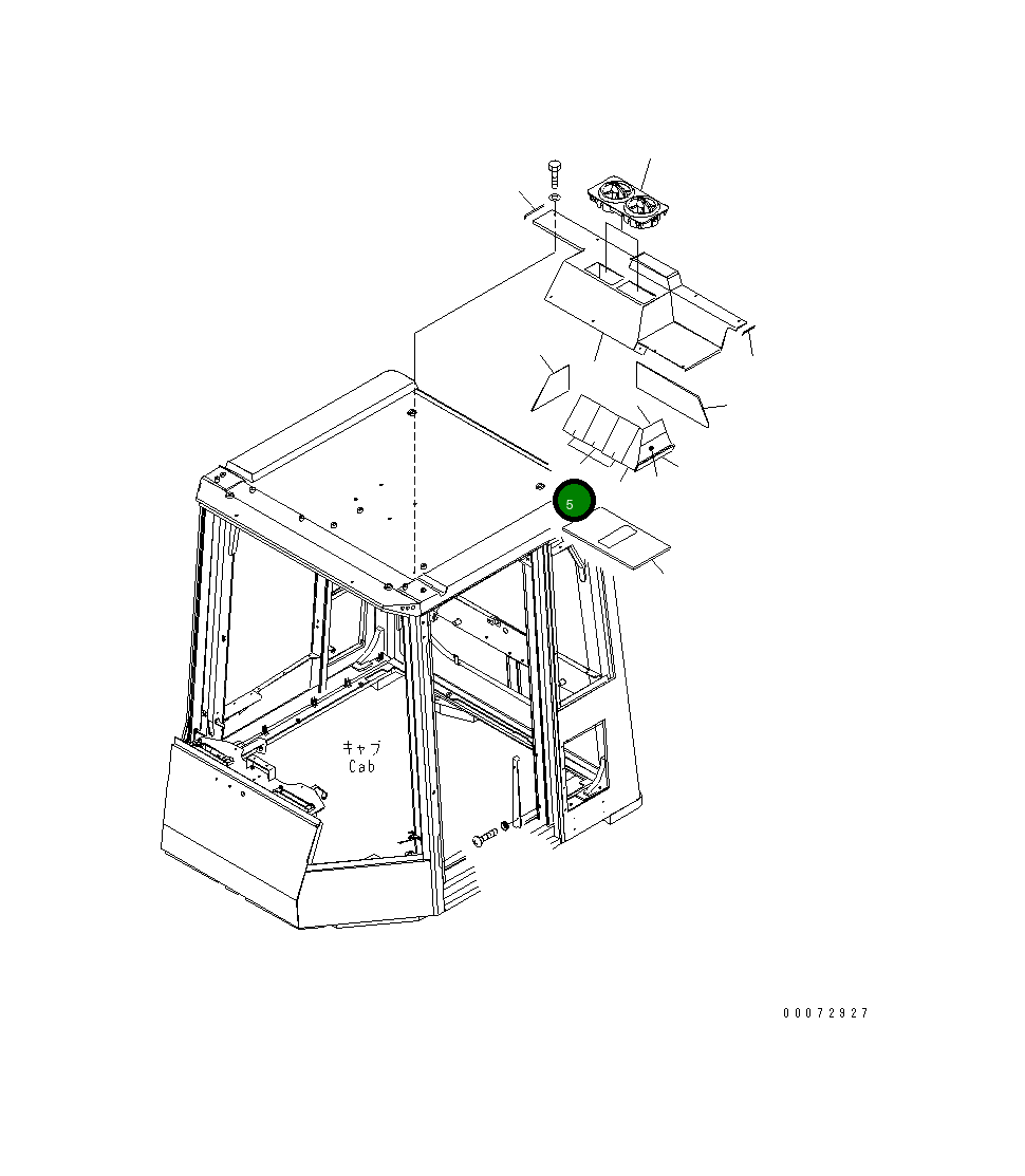 Лист 426-07-32530 Komatsu
