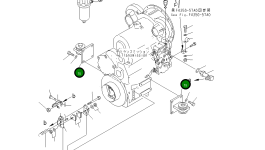 Кронштейн 416-14-21111 Komatsu