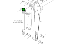 Палец 20U-70-26230 Komatsu