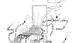 Кран UE9500004 Komatsu