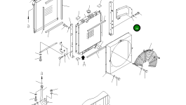 Кронштейн 208-979-6330 Komatsu