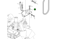 Кронштейн 21W-979-R520 Komatsu