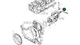 Опора 6745-71-1210 Komatsu