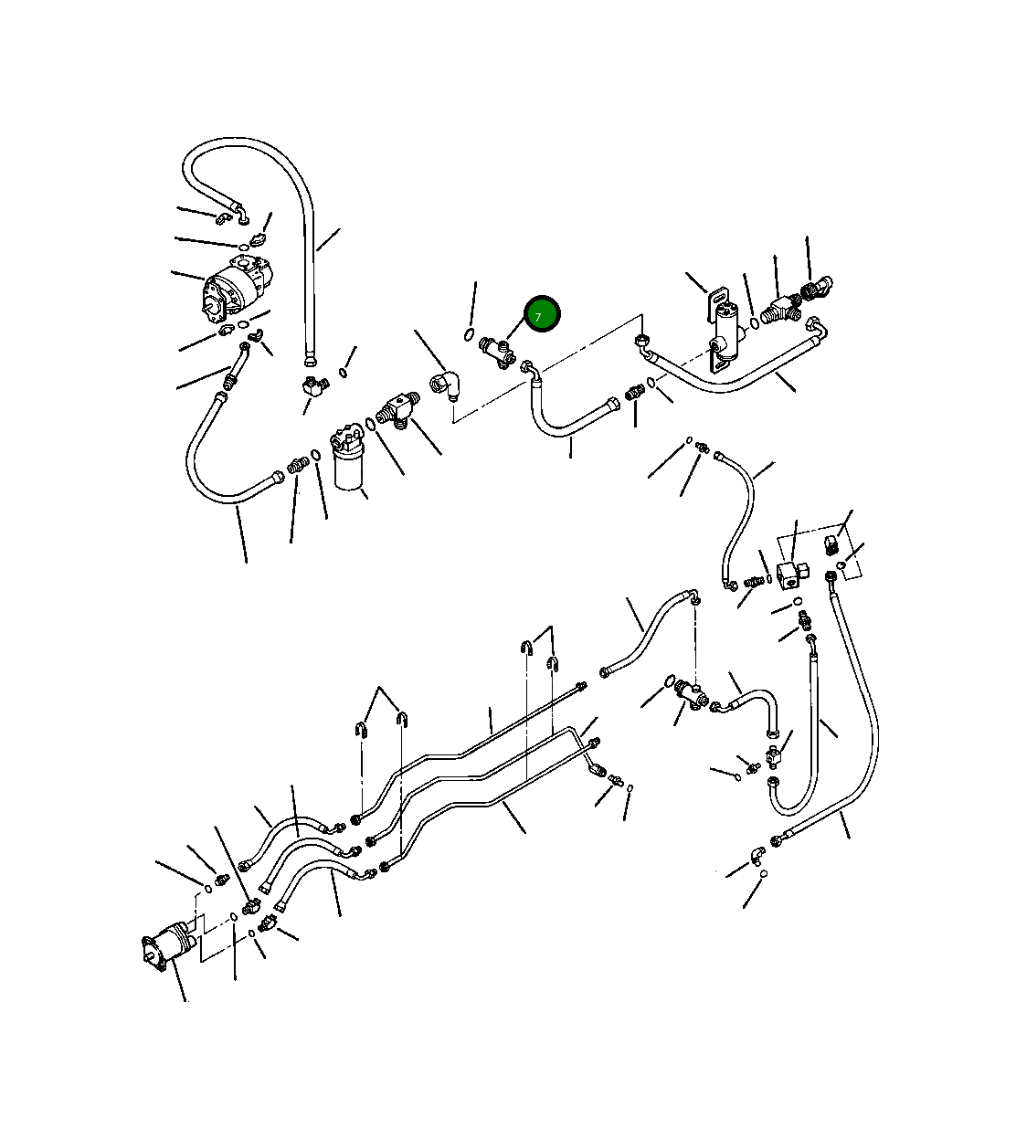 Крестовина 1303 938 H1 Komatsu