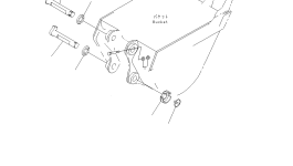 Палец 22N-70-13170 Komatsu