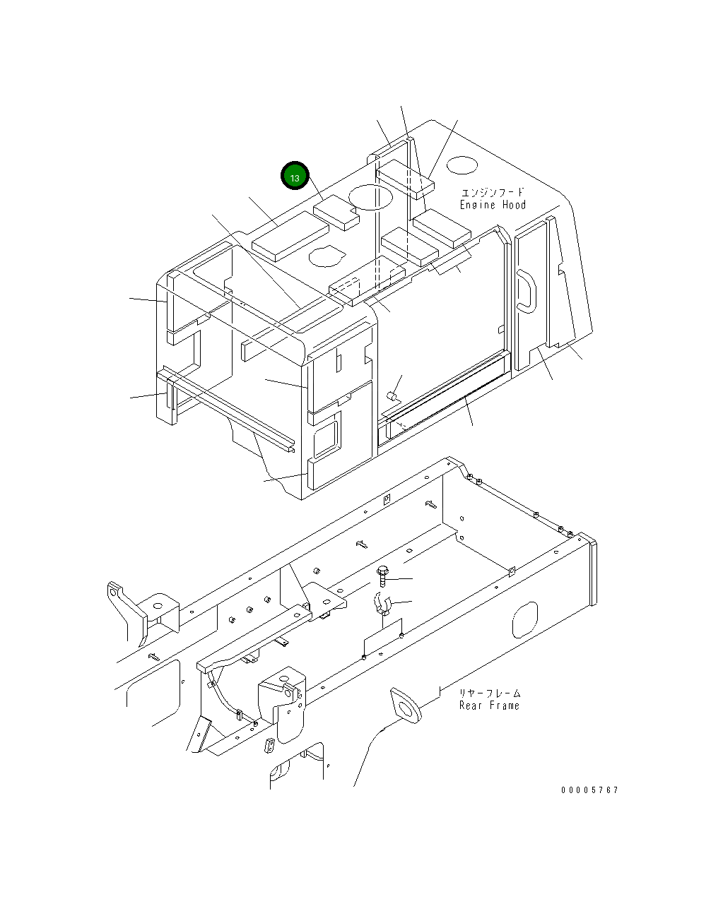 Лист 417-Z97-2780 Komatsu