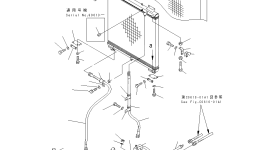 Масляный радиатор 17A-03-11361 Komatsu