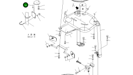 Кронштейн 22L-54-31710 Komatsu