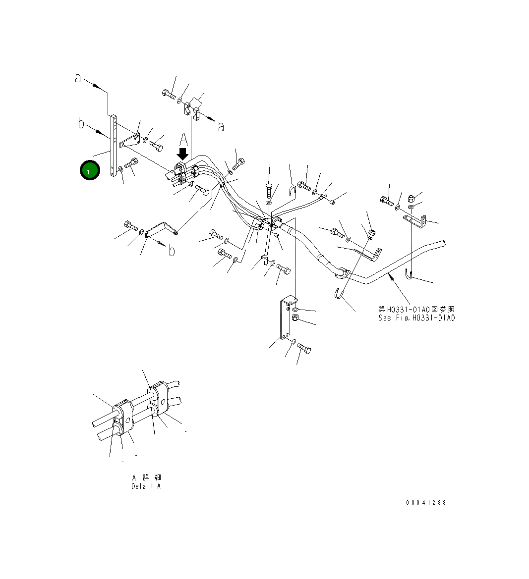 Кронштейн 209-62-41851 Komatsu