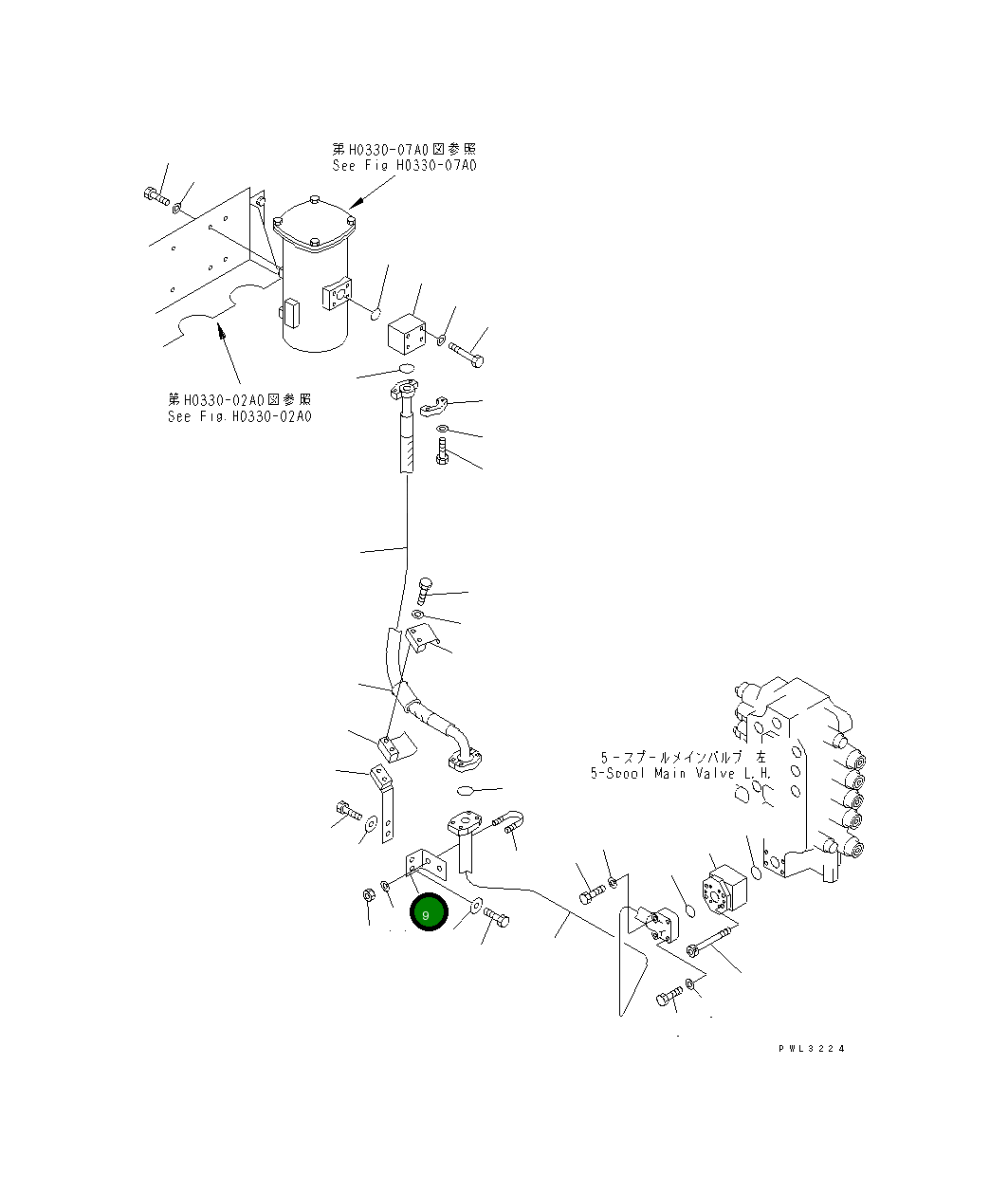 Кронштейн 21T-62-76420 Komatsu