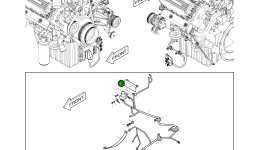 Кронштейн K1002467 Komatsu