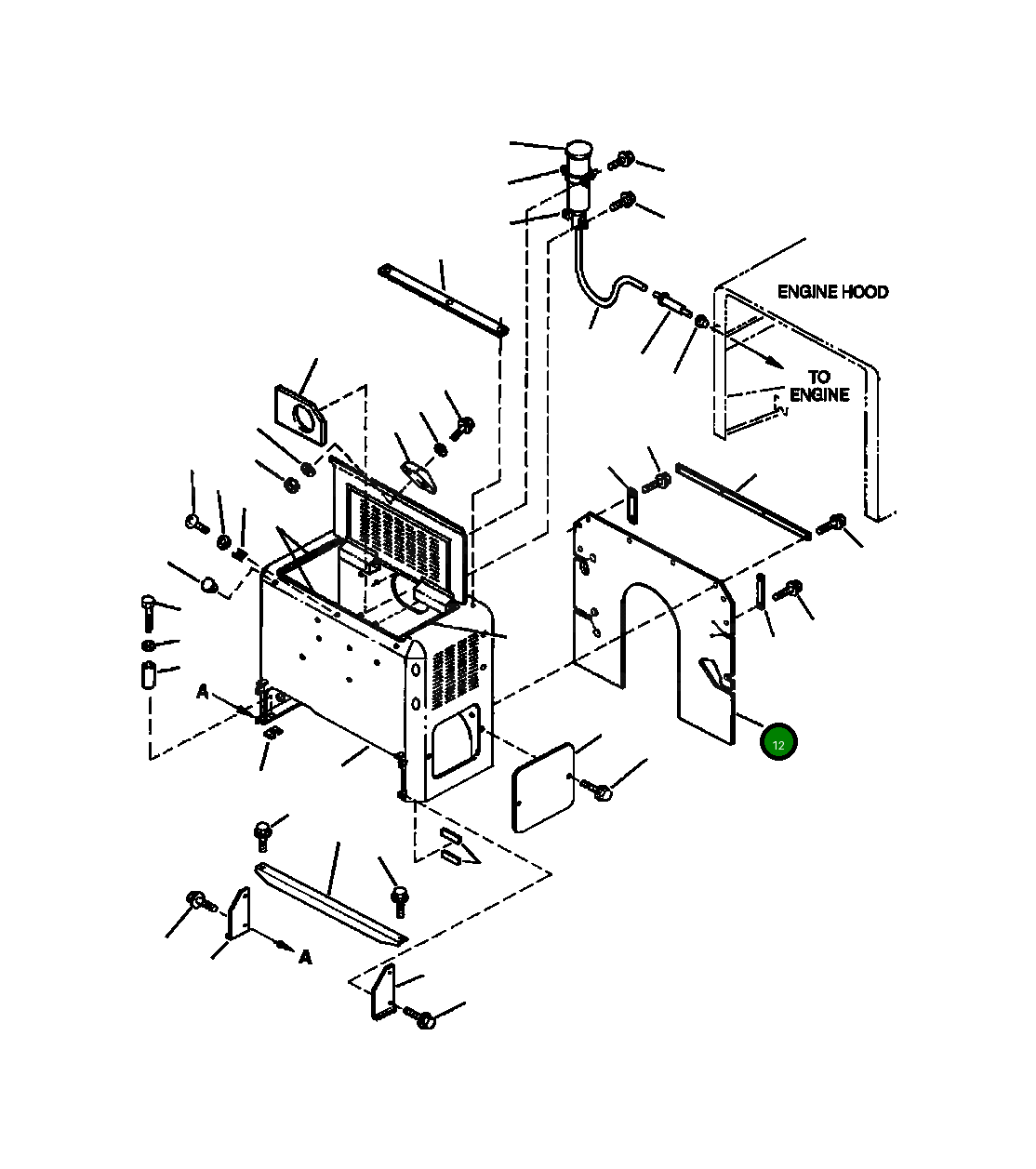 Лист 424-54-21221 Komatsu