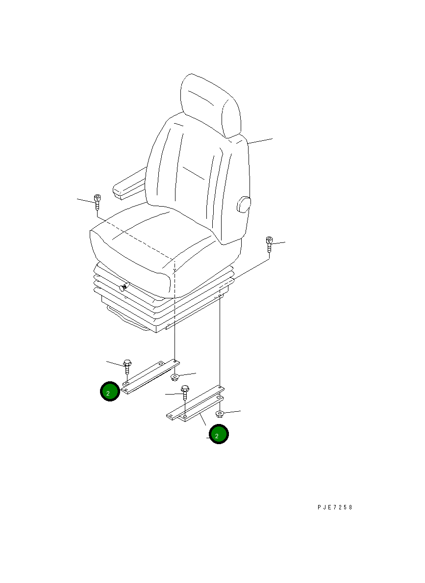 Кронштейн 426-57-21121 Komatsu