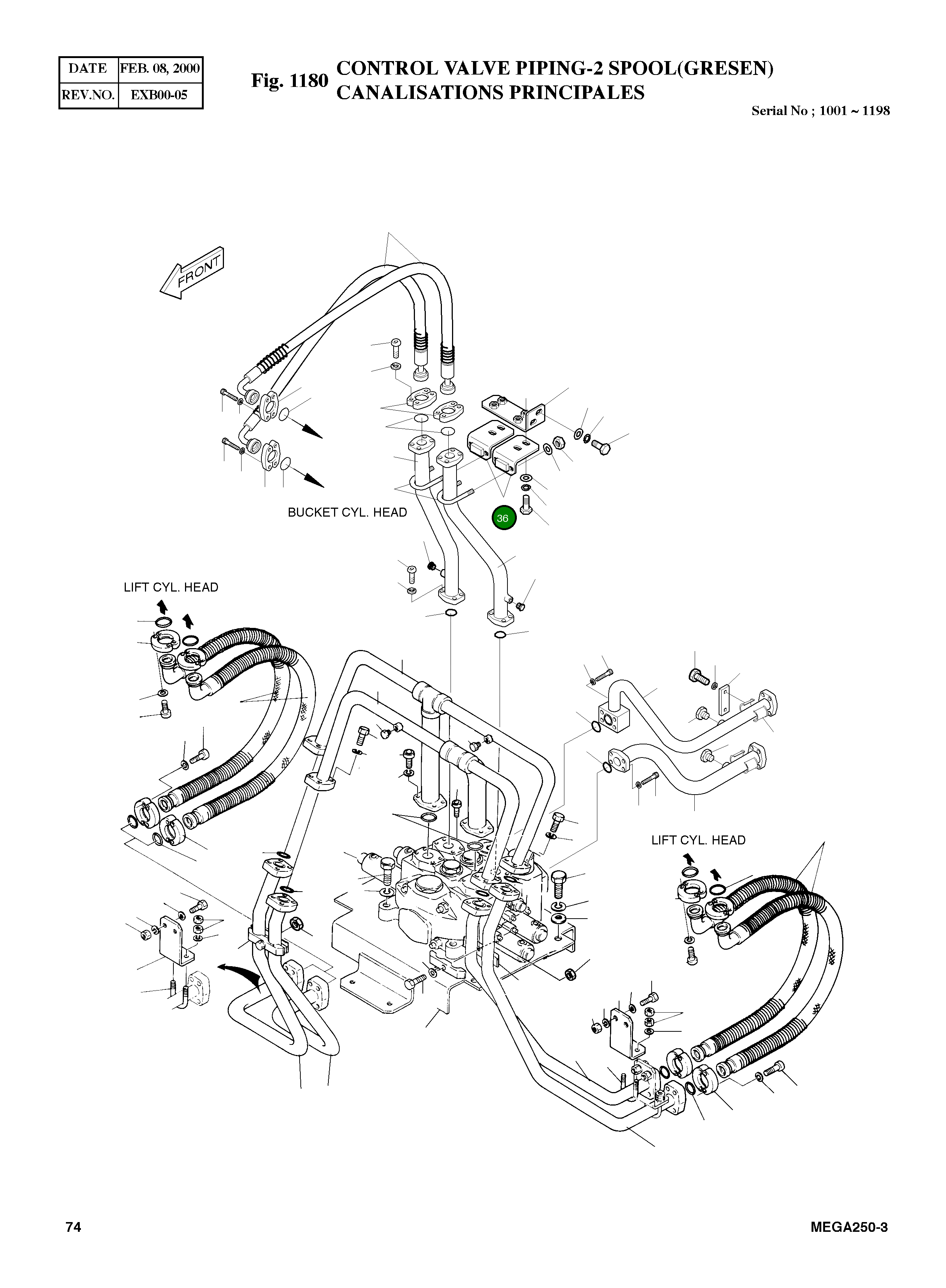 Кронштейн 4197-1559 Komatsu