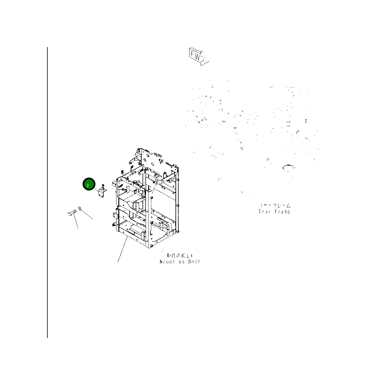 Кронштейн 421-43-67871 Komatsu