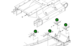 Кронштейн 8221-75-1122 Komatsu