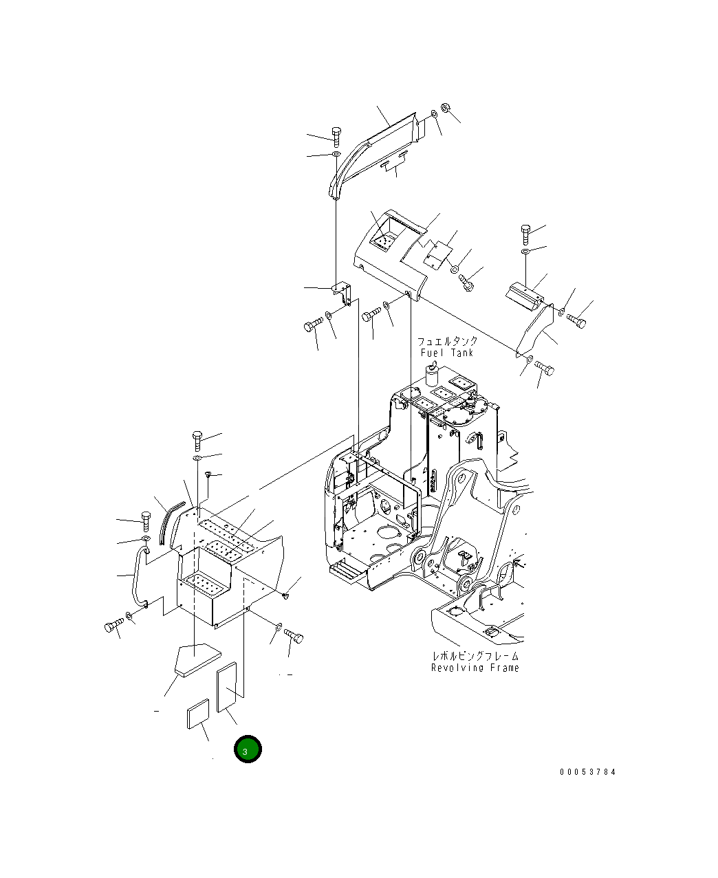 Лист 22U-54-27710 Komatsu