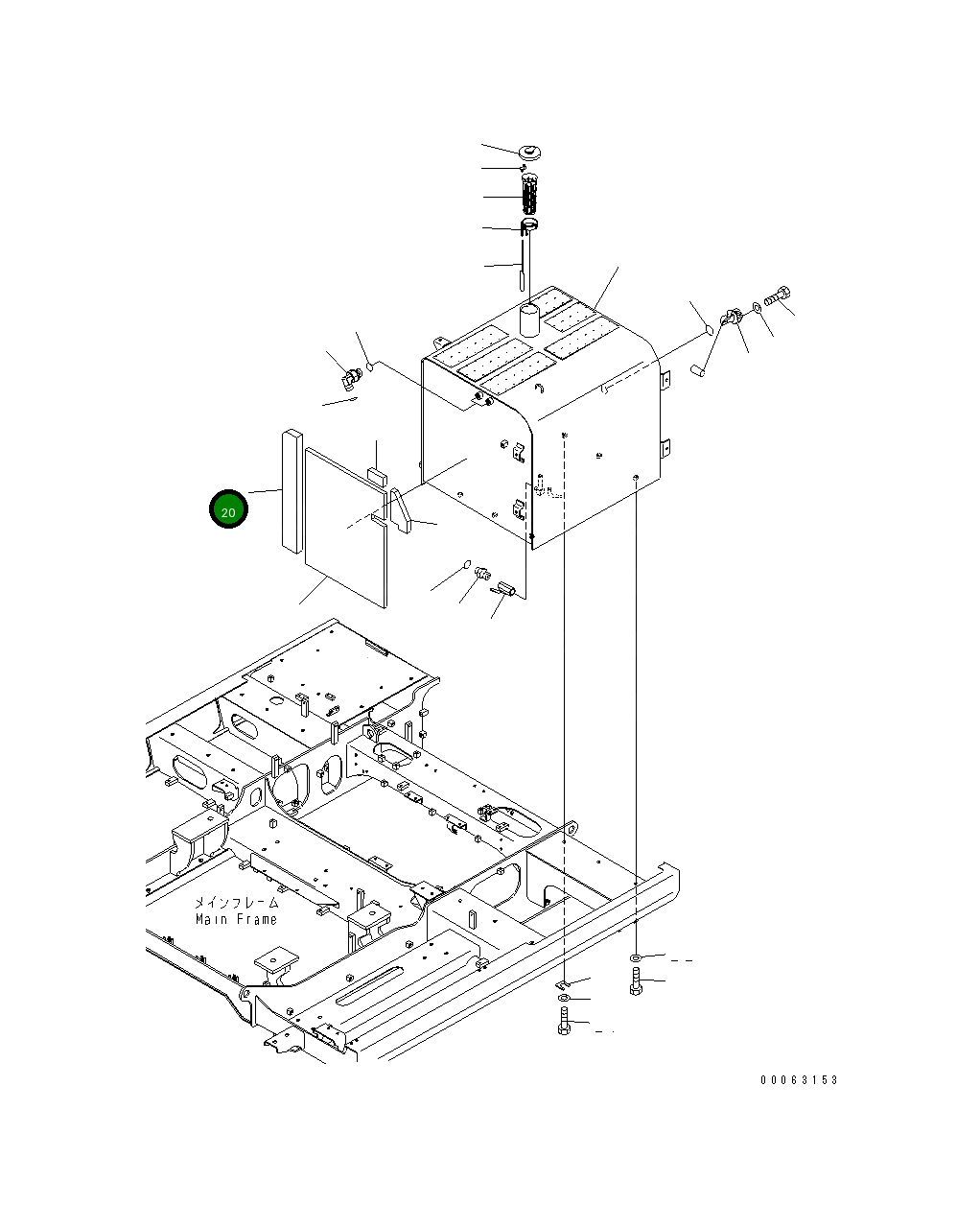 Лист 8234-04-1120 Komatsu