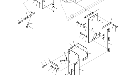 Кронштейн 561-89-88580 Komatsu
