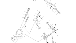 Кронштейн 6162-83-6871 Komatsu
