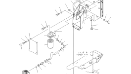 Корпус 104-54-54242 Komatsu