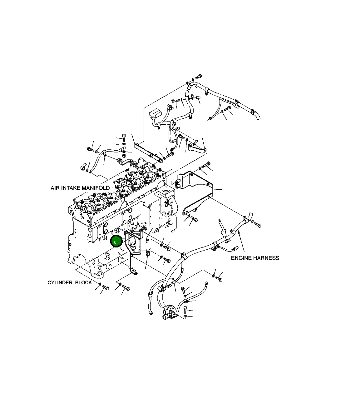 Кронштейн 424-06-42184 Komatsu