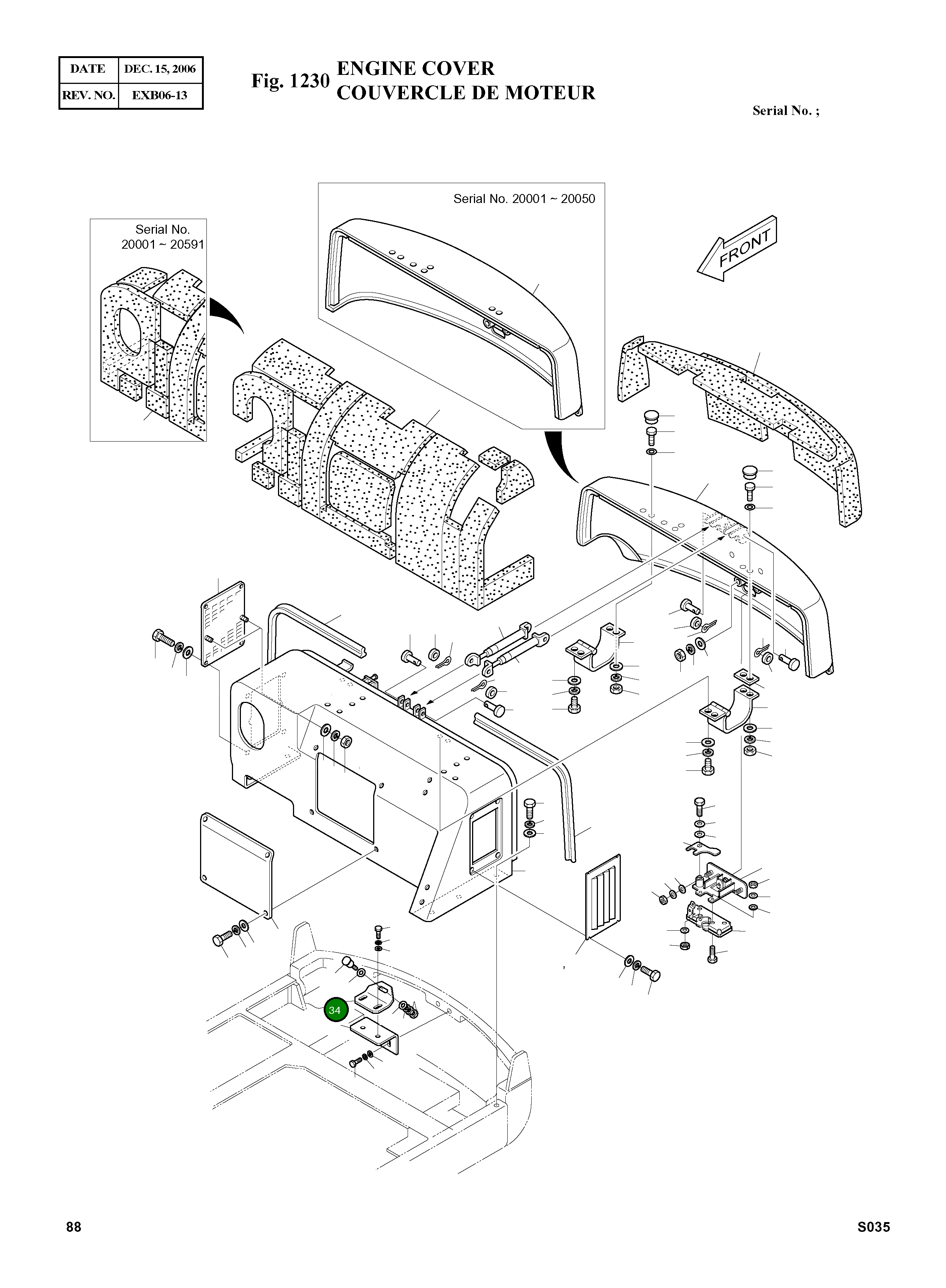 Кронштейн 195-01016 Komatsu