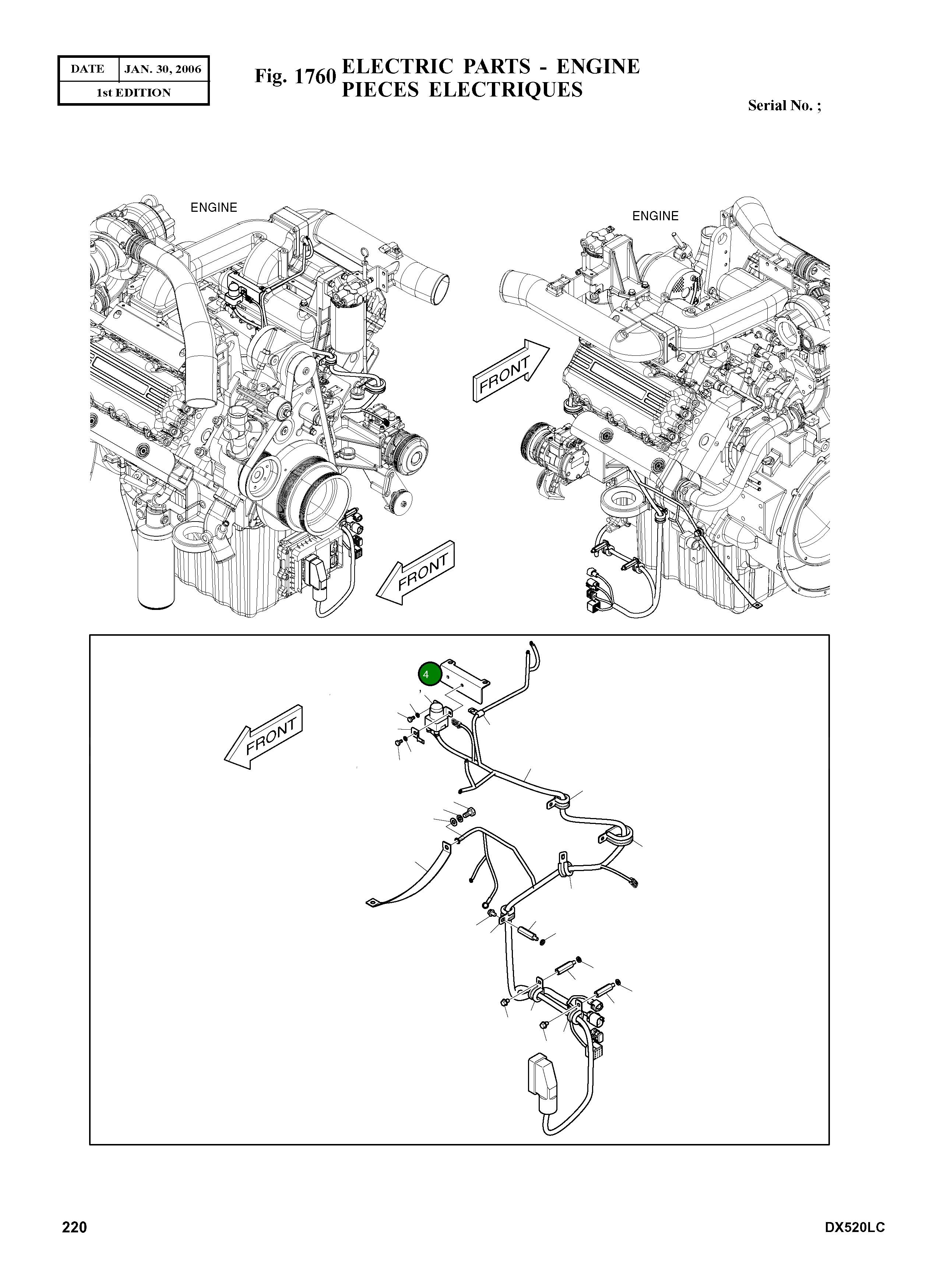 Кронштейн K1002467 Komatsu