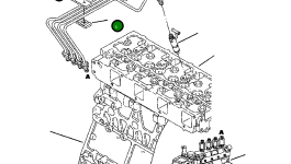 Кронштейн YM12347259120 Komatsu