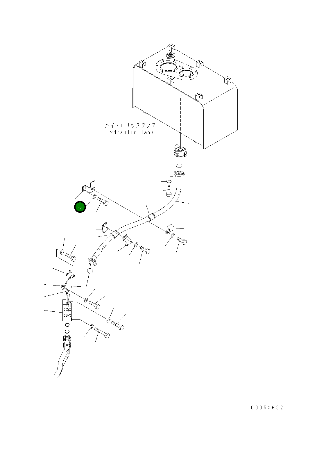 Кронштейн 421-62-41531 Komatsu
