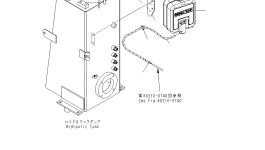 Кронштейн 22L-54-22973 Komatsu