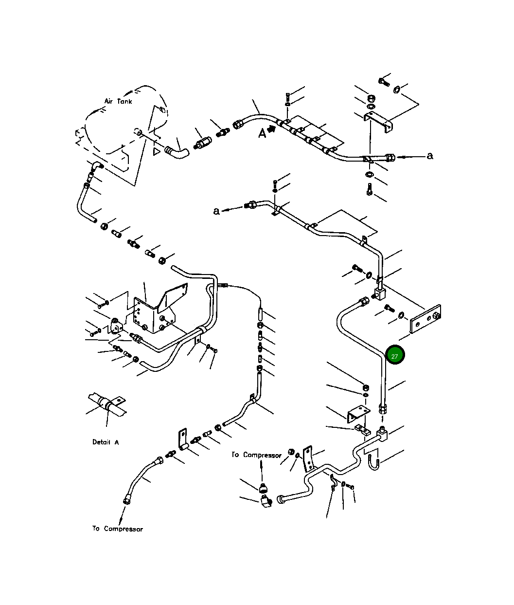 Кронштейн 561-35-72780 Komatsu