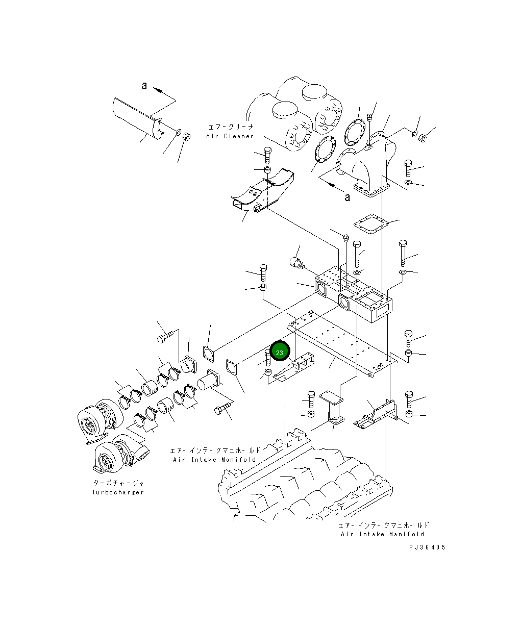 Кронштейн 6215-11-4570 Komatsu