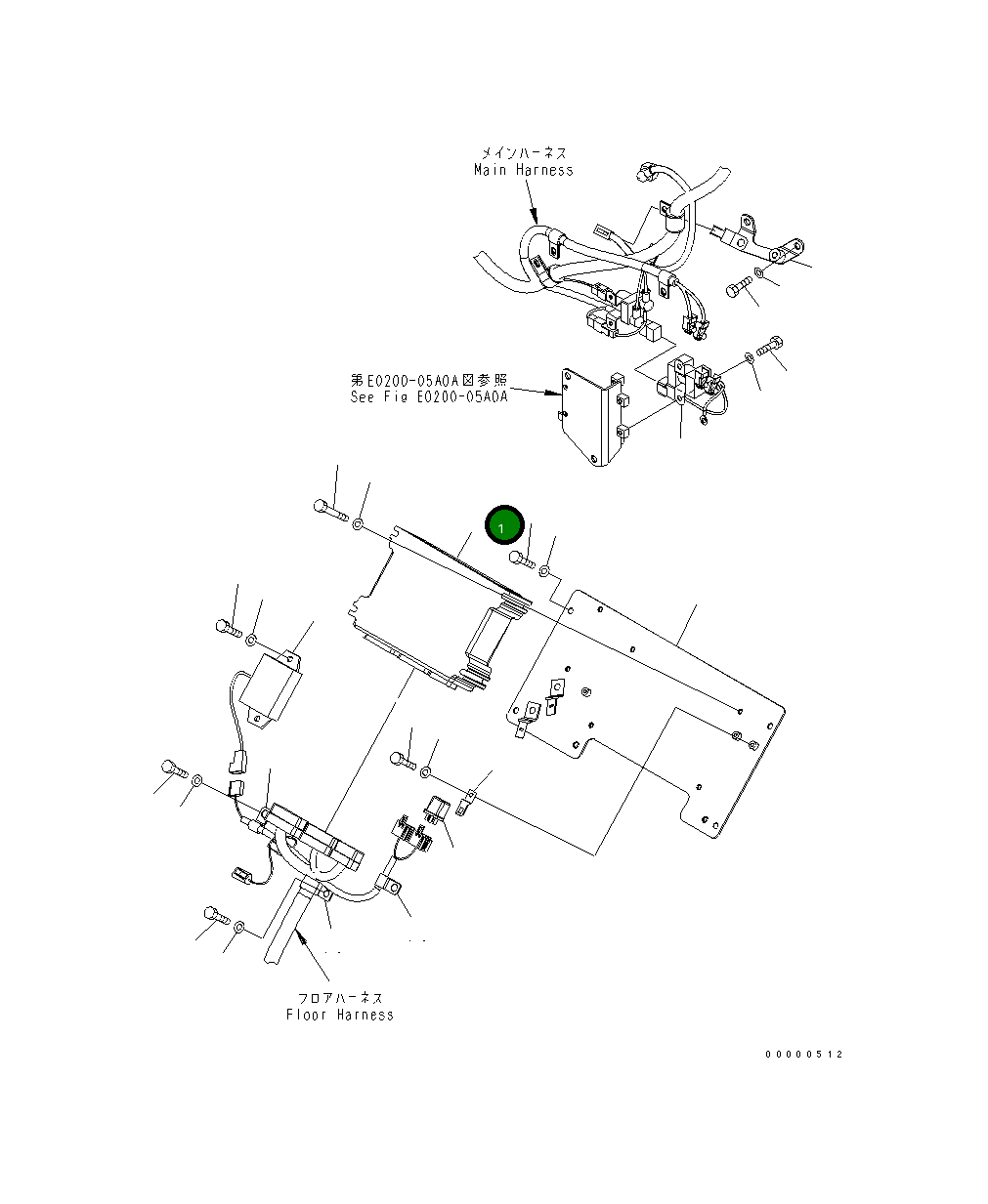 Контроллер 7824-62-5001 Komatsu