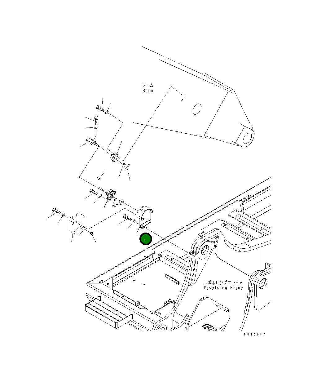 Кронштейн 20Y-70-32240 Komatsu