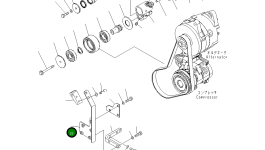 Кронштейн 6245-81-6520 Komatsu