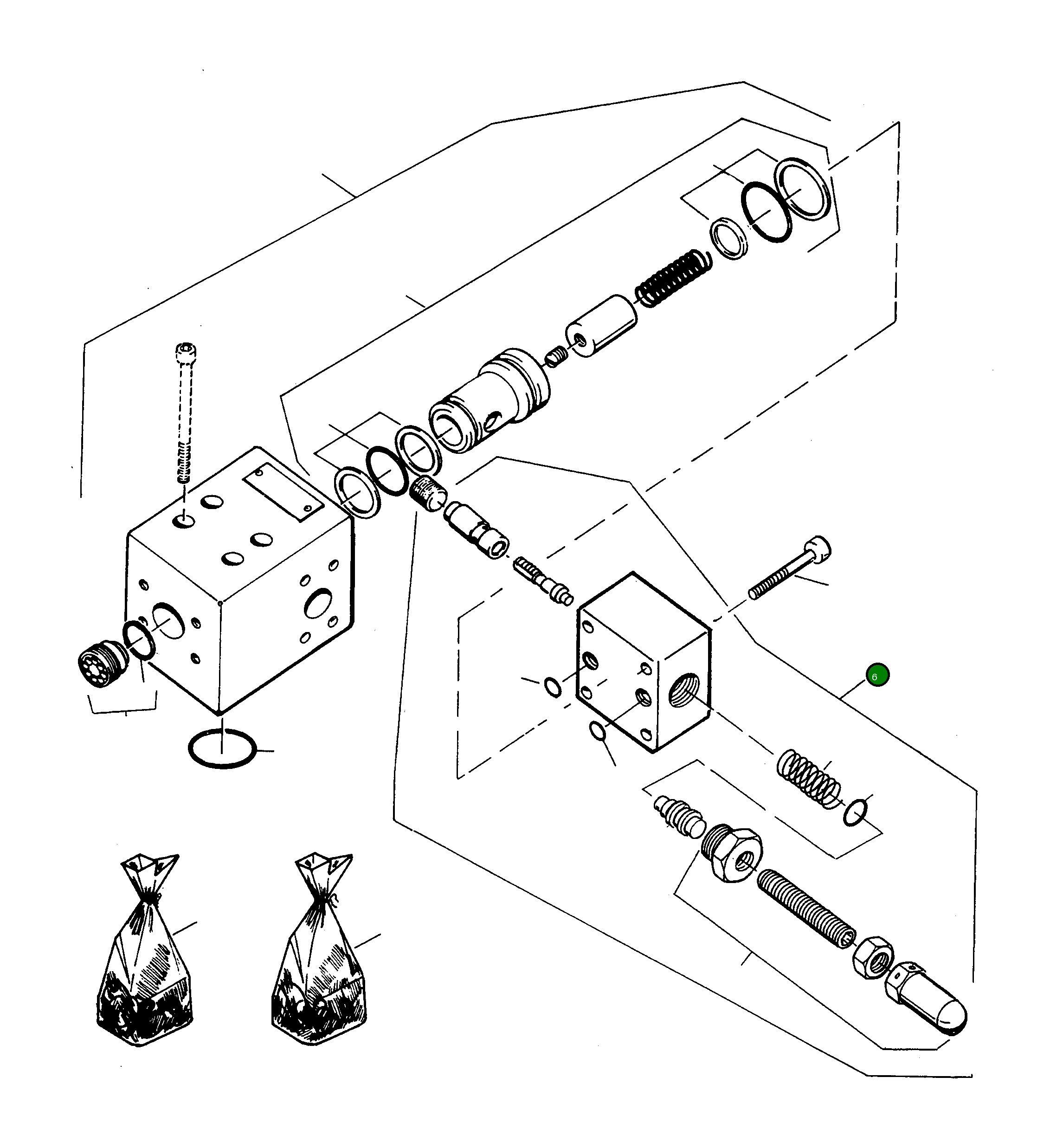Крышка клапанов 3232436M91 Komatsu