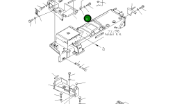 Кронштейн 198-54-75251 Komatsu