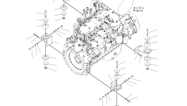 Кронштейн 419-01-48172 Komatsu