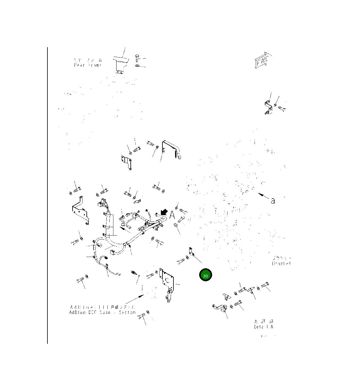 Кронштейн 421-06-62590 Komatsu