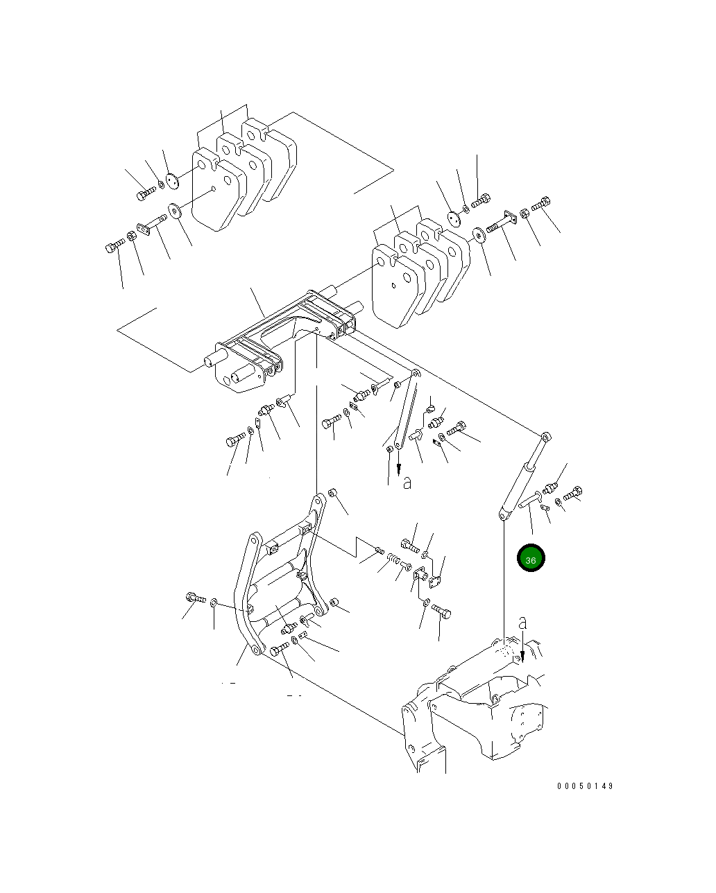 Палец 196-72-11220 Komatsu