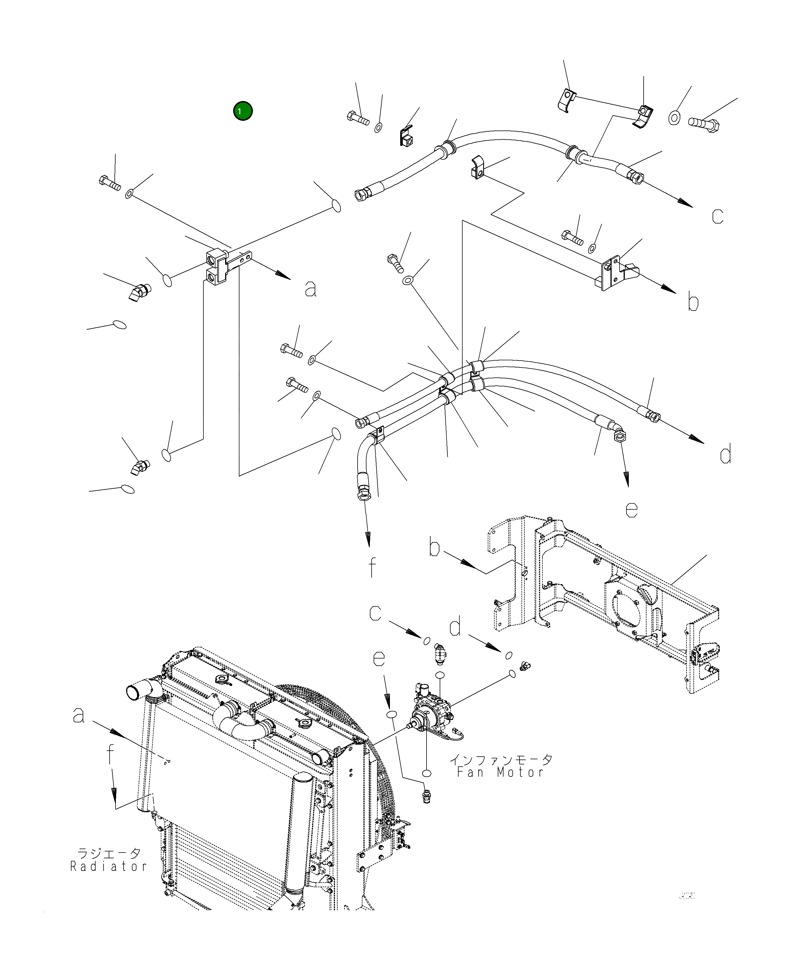 Кронштейн 421-62-51380 Komatsu