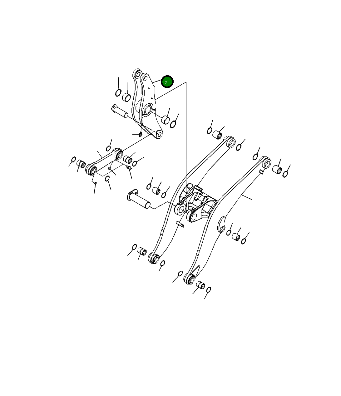 Коромысло 425-70-31211 Komatsu