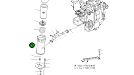 Корпус 17A-49-15531 Komatsu