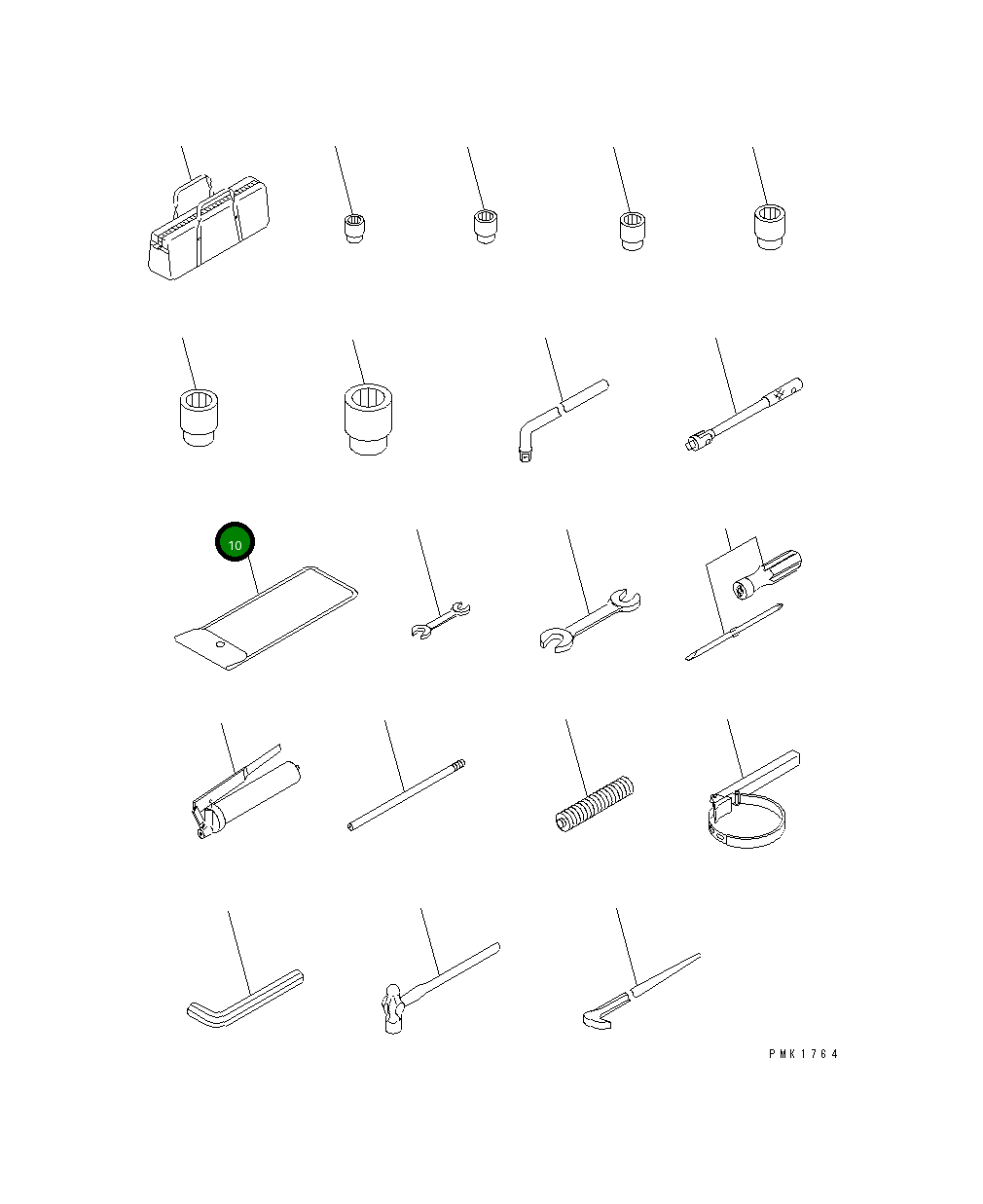 Мешок 20Y-98-21140 Komatsu
