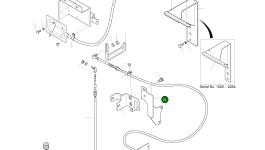 Кронштейн 195-02221 Komatsu
