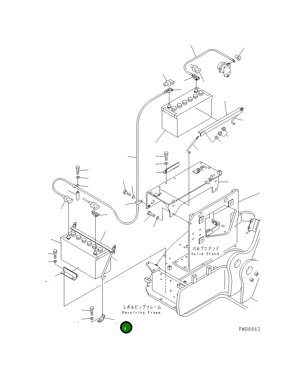 Кронштейн 22U-06-11770 Komatsu
